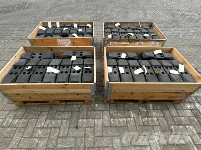  Rubber Pads Cadenas / Orugas