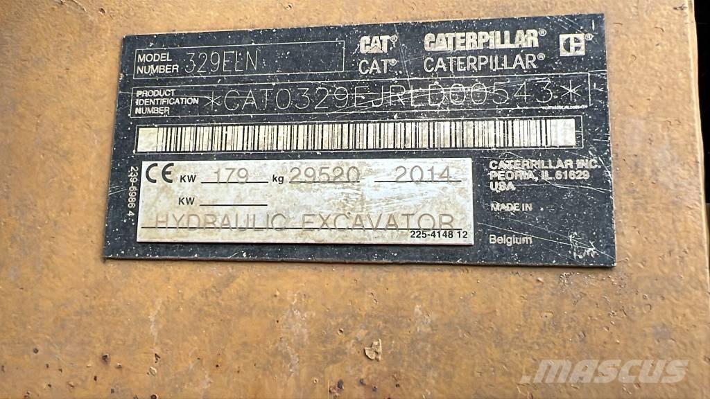CAT 329 E LN Excavadoras sobre orugas