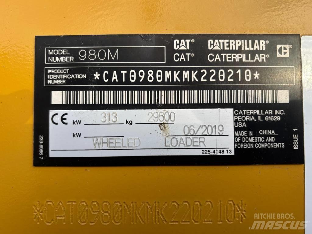 CAT 980 M Cargadoras sobre ruedas