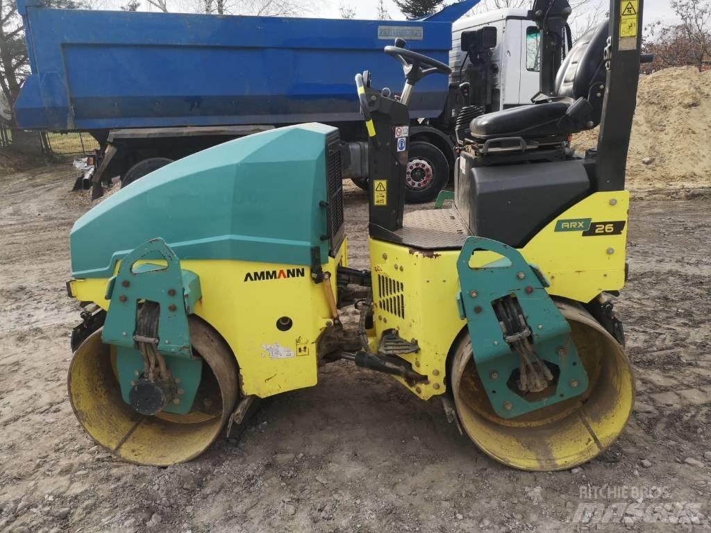 Ammann ARX26 Rodillos de doble tambor