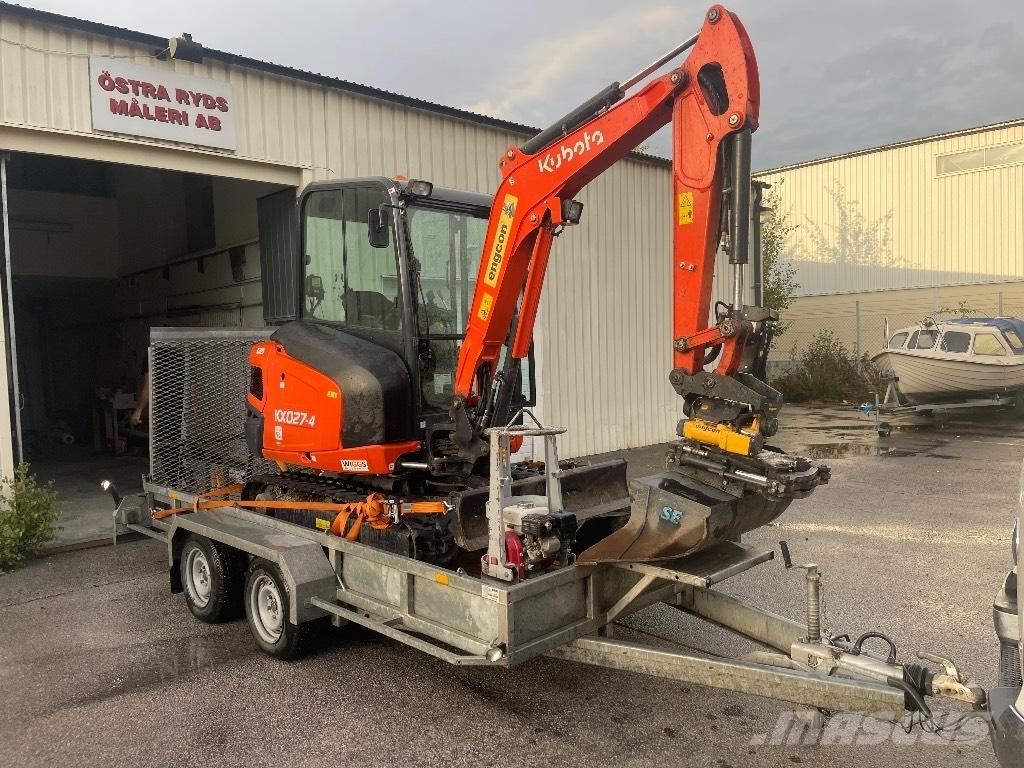 Kubota KX 027 Miniexcavadoras