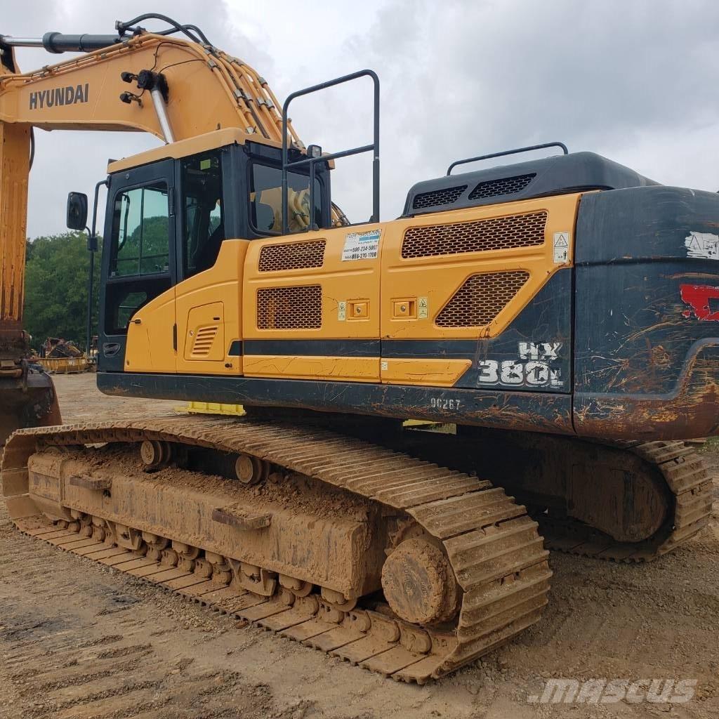 Hyundai HX 380 L Excavadoras sobre orugas