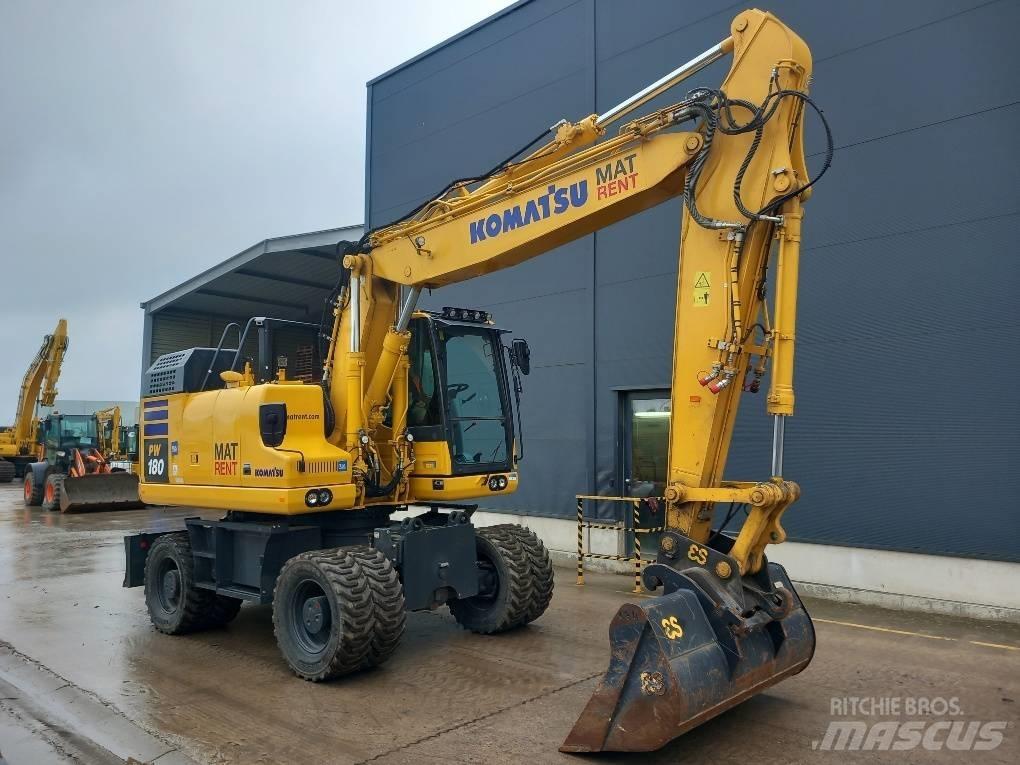 Komatsu PW180-11E0 Excavadoras de ruedas