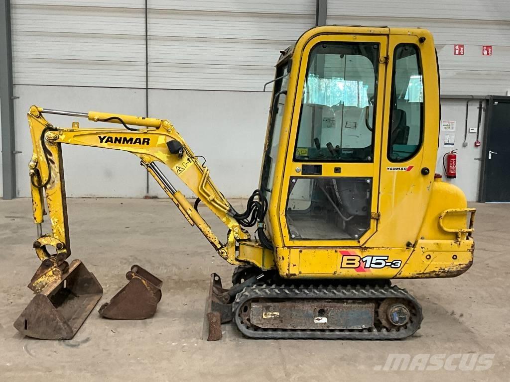 Yanmar B 15 Miniexcavadoras