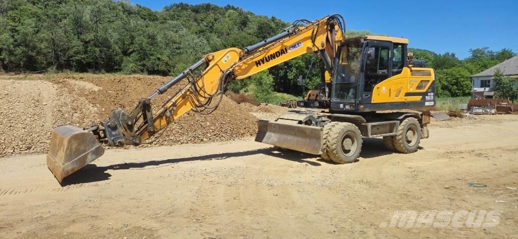 Hyundai HW 160 Excavadoras de ruedas