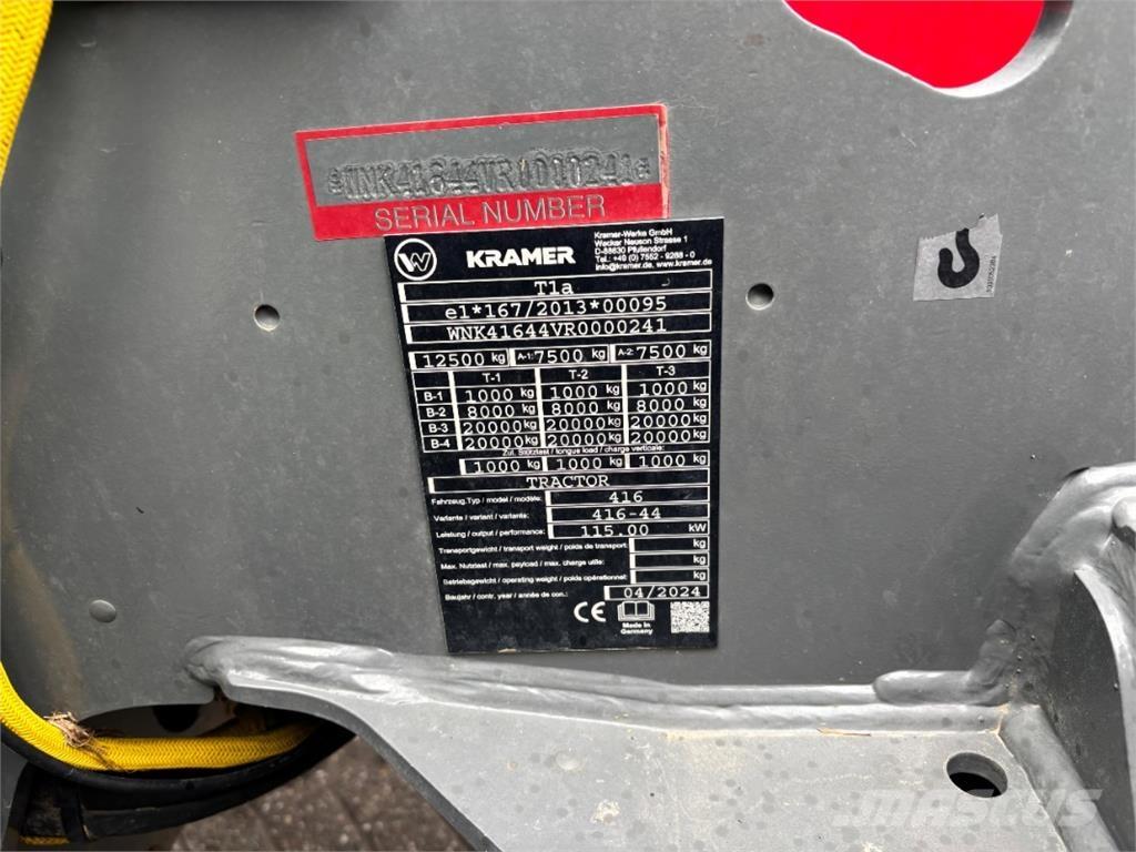 Kramer KT557 Carretillas telescópicas