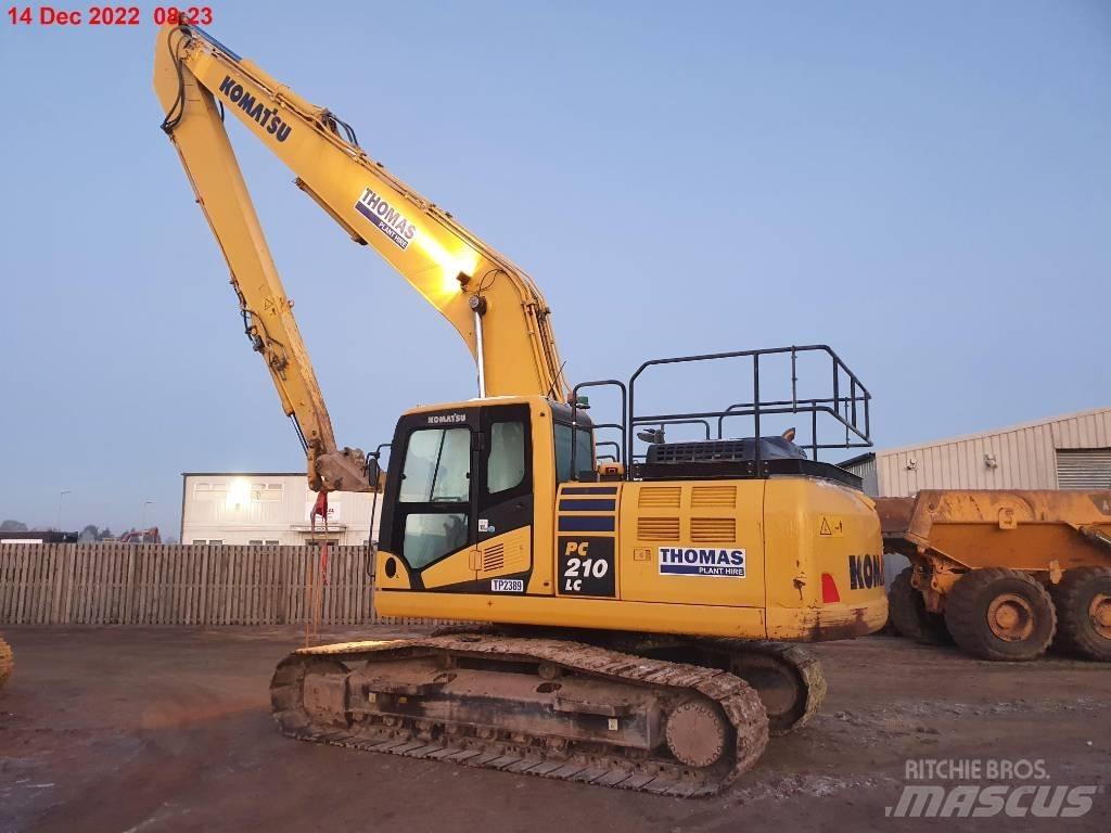 Komatsu PC210LC Excavadoras de largo alcance