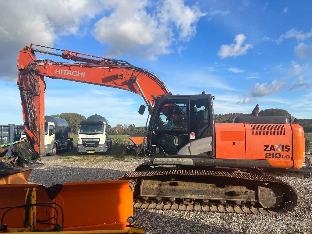 Hitachi ZX 210 Excavadoras sobre orugas