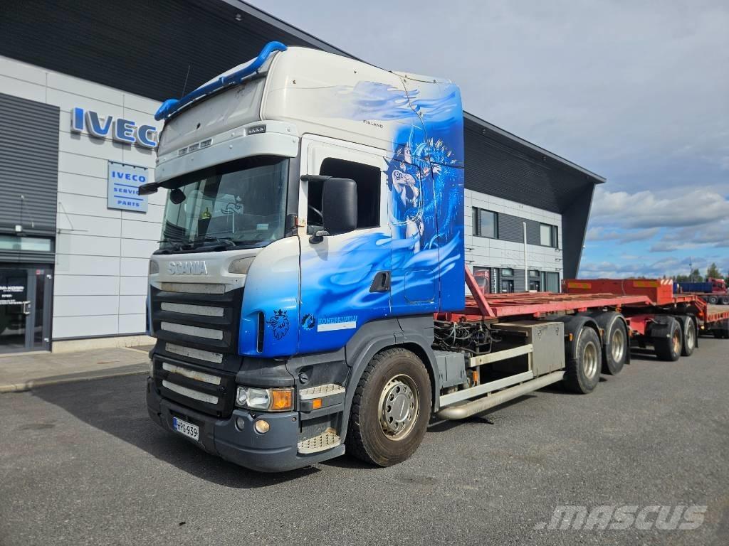 Scania R580 6x2 Camiones elevadores de gancho