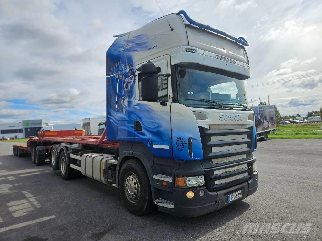 Scania R580 6x2 Camiones elevadores de gancho