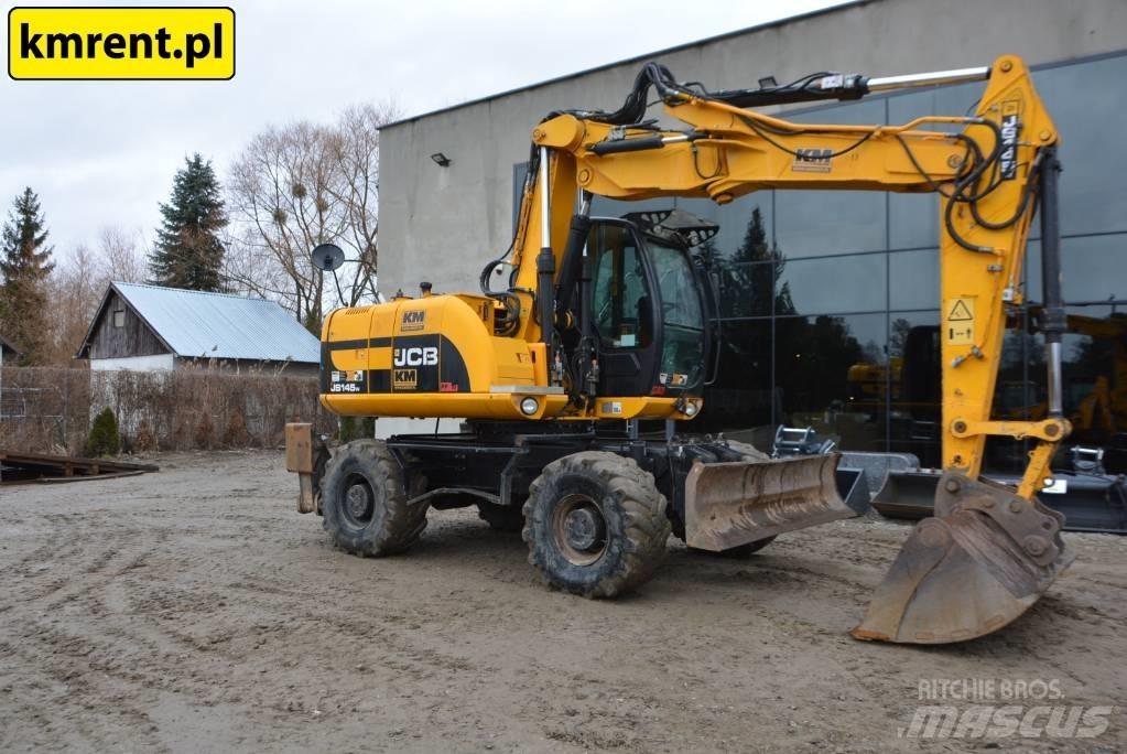 JCB JS 145 Excavadoras de ruedas