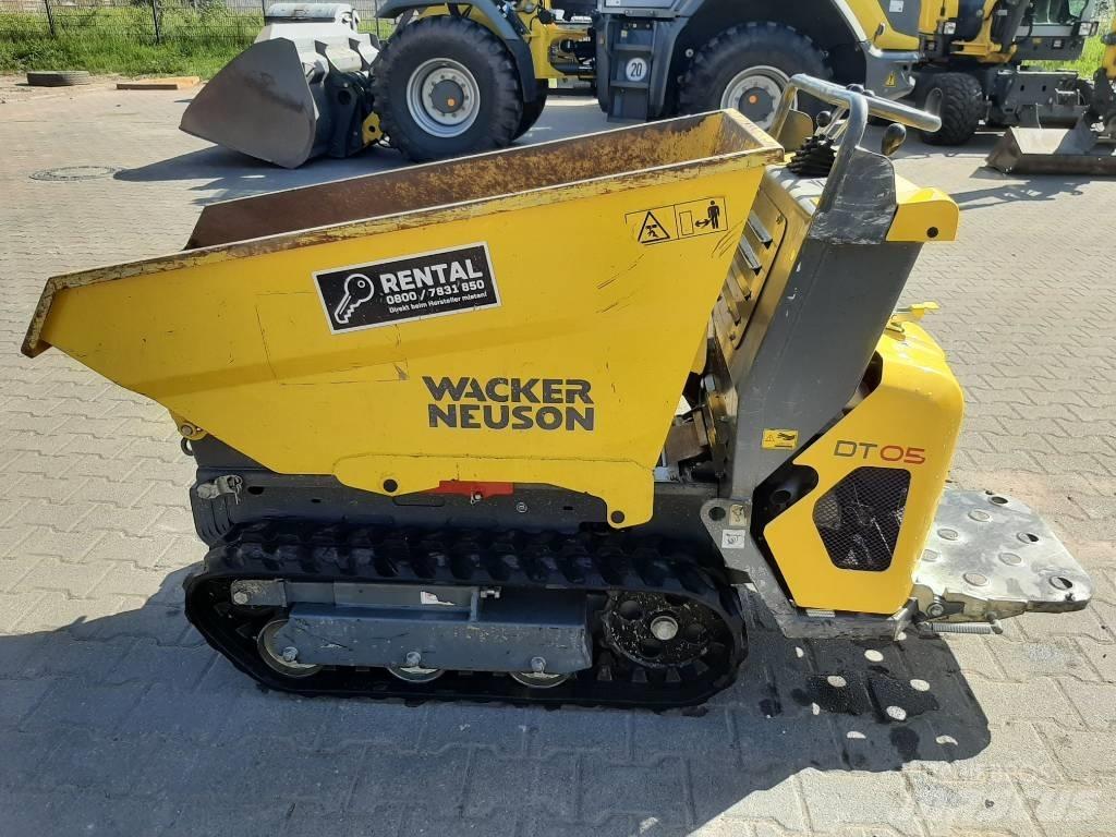 Wacker Neuson DT05 Camiones de volteo sobre orugas