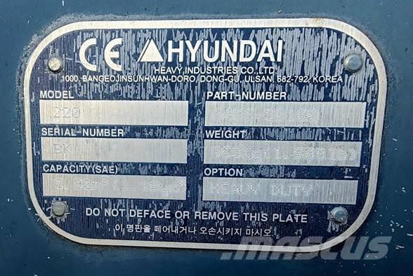 Hyundai 220 Cucharones