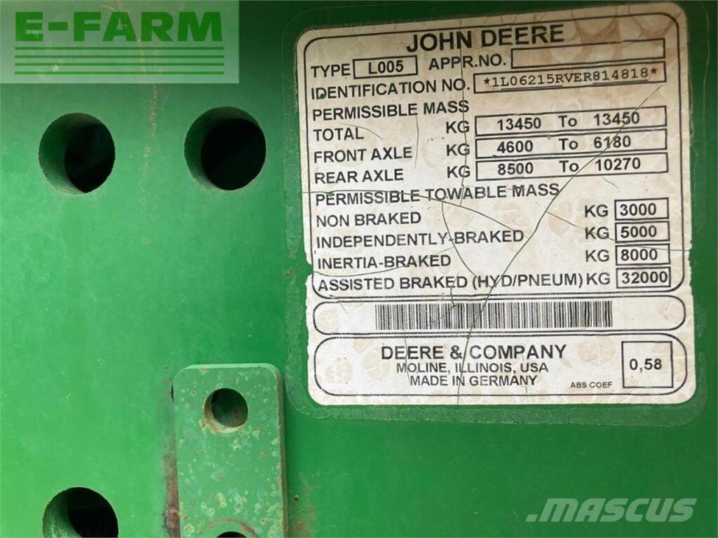 John Deere 6215r Tractores