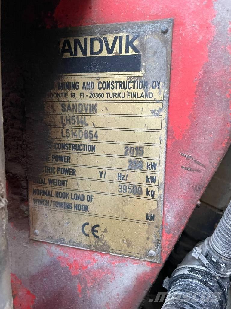 Sandvik LH 514 Cargadoras subterráneas