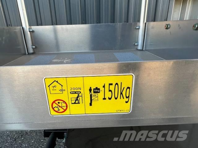 Rees LIFT GTWY1-10 Elevador de empuje manual