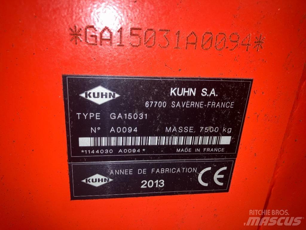 Kuhn GA 15031 Segadoras hileradoras