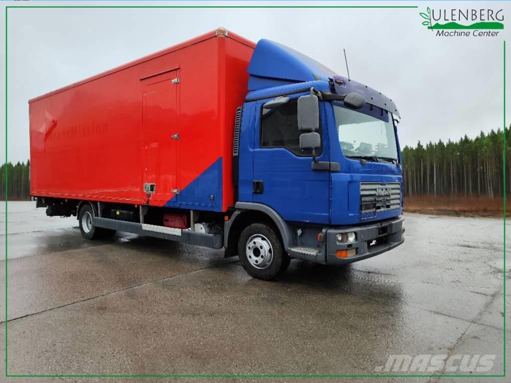MAN TGL 12.180 Camiones con caja de remolque