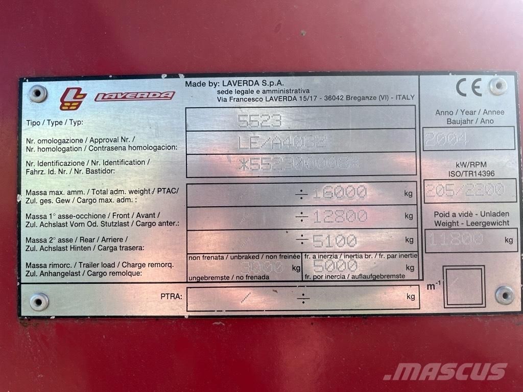 Laverda M 304 Cosechadoras combinadas