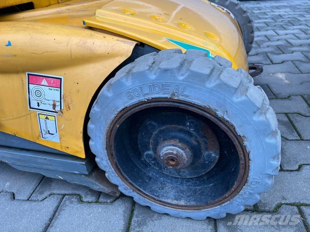 Haulotte Star 10 Plataformas con brazo de elevación telescópico