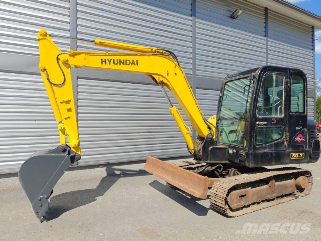 Hyundai R 60-7 Miniexcavadoras