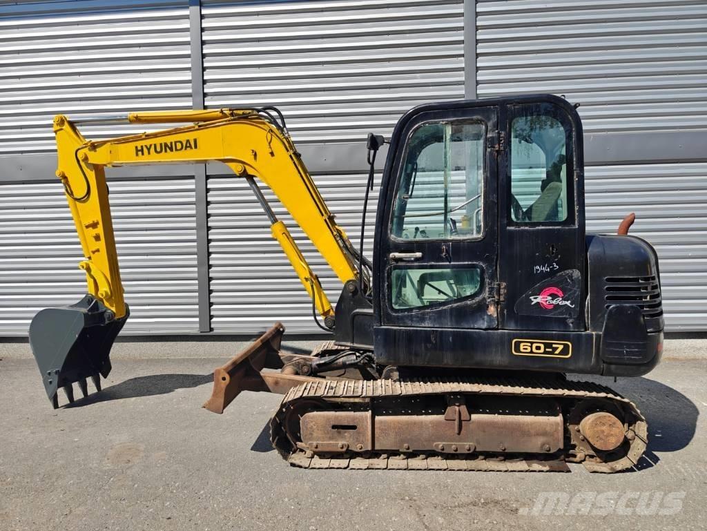 Hyundai R 60-7 Miniexcavadoras