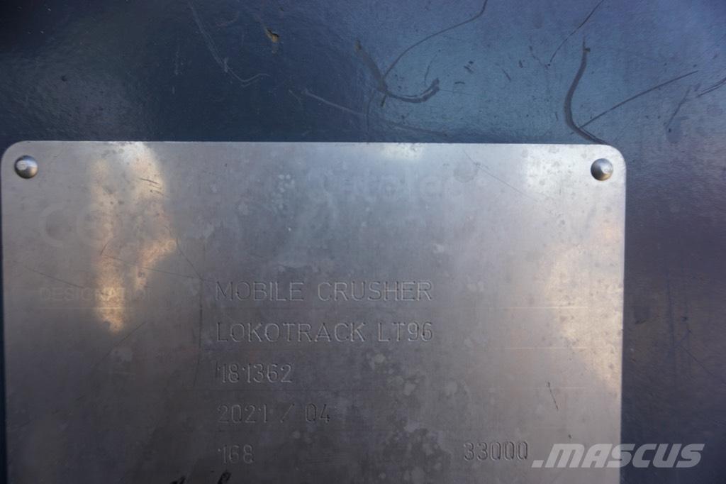 Metso LT 96 Trituradoras móviles