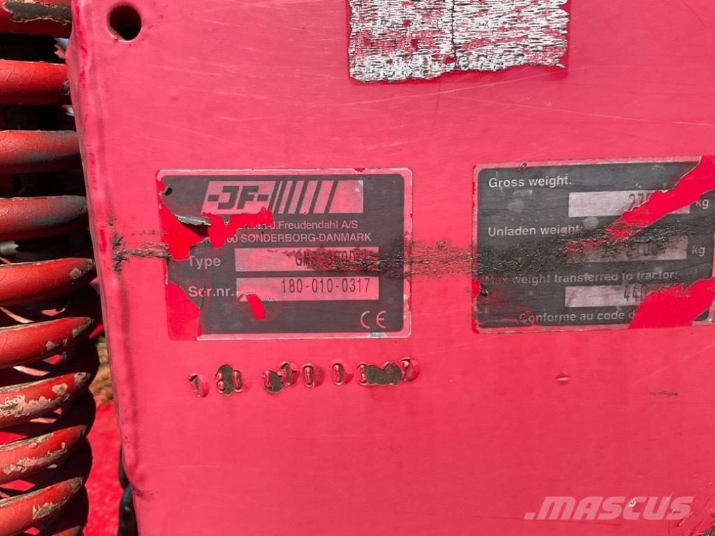 JF GMS 3600 Flex Segadoras acondicionadoras