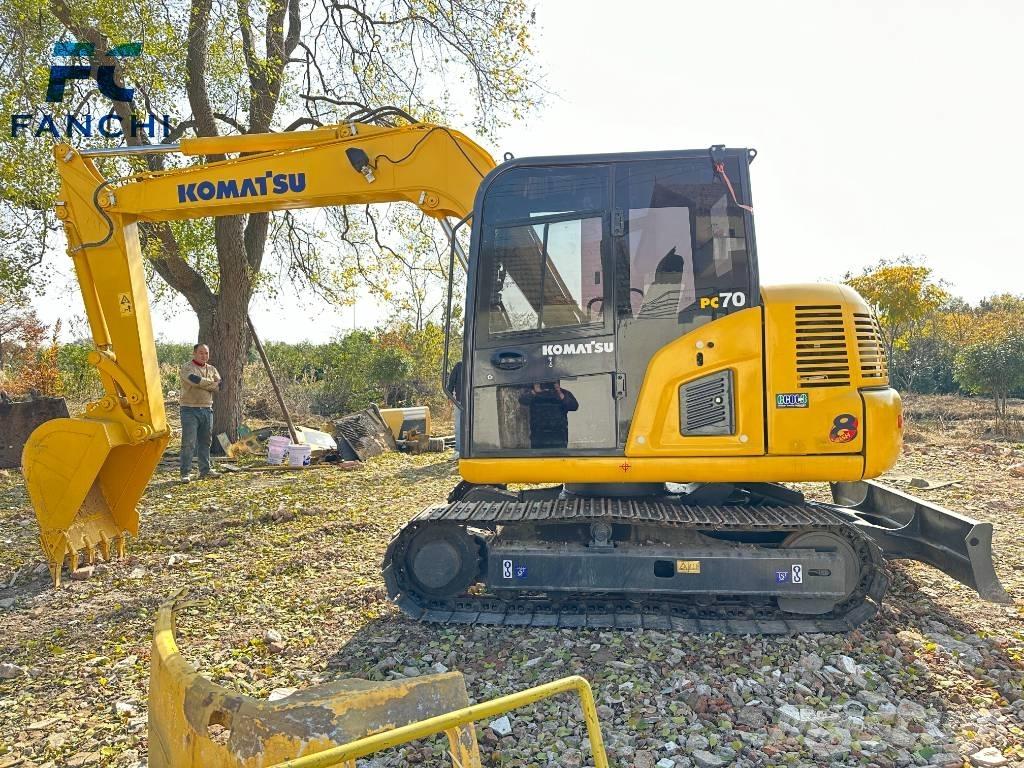 Komatsu PC 70 Excavadoras sobre orugas