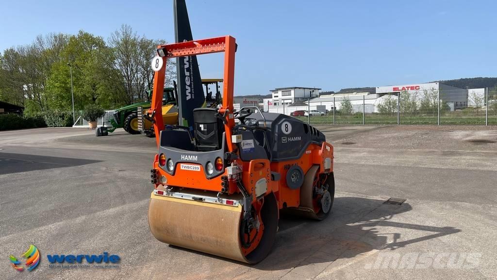 Hamm HD 14i VV Rodillos de doble tambor