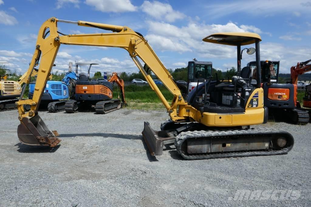 Komatsu PC 55 MR-3 Miniexcavadoras