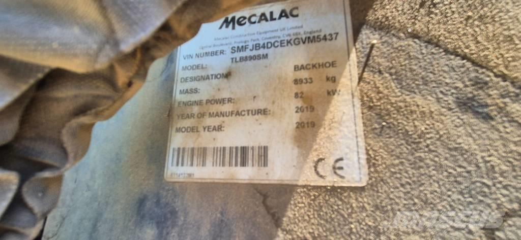 Mecalac TLB 890 Retrocargadoras