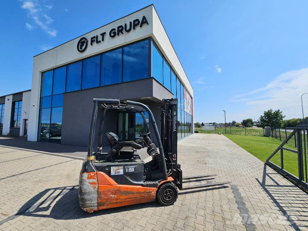 Toyota 8 FBET 18 Carretillas de horquilla eléctrica