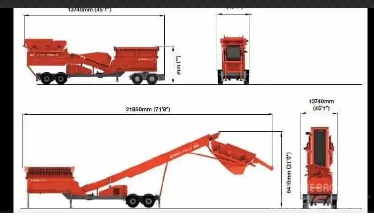 Terex Finlay 390 Machacadoras