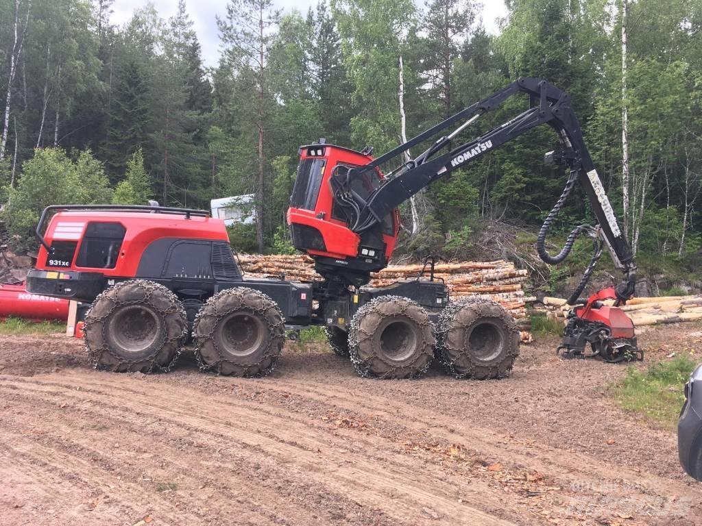 Komatsu 931 XC Cosechadoras