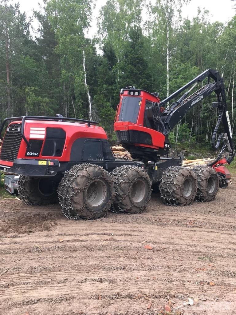 Komatsu 931 XC Cosechadoras