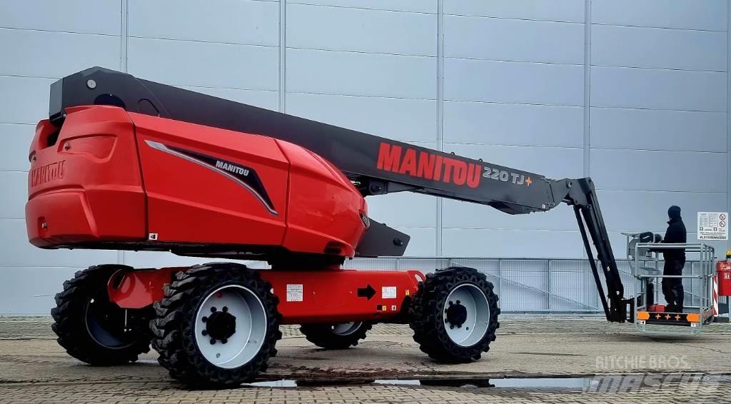 Manitou 220TJ + Plataformas con brazo de elevación telescópico