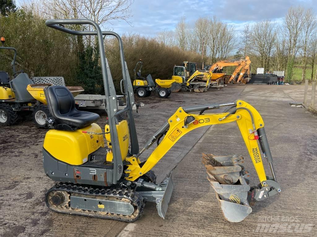 Wacker Neuson 803 Miniexcavadoras