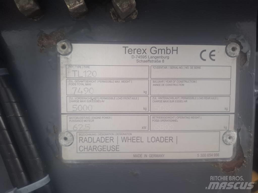 Terex TL 120 Cargadoras sobre ruedas