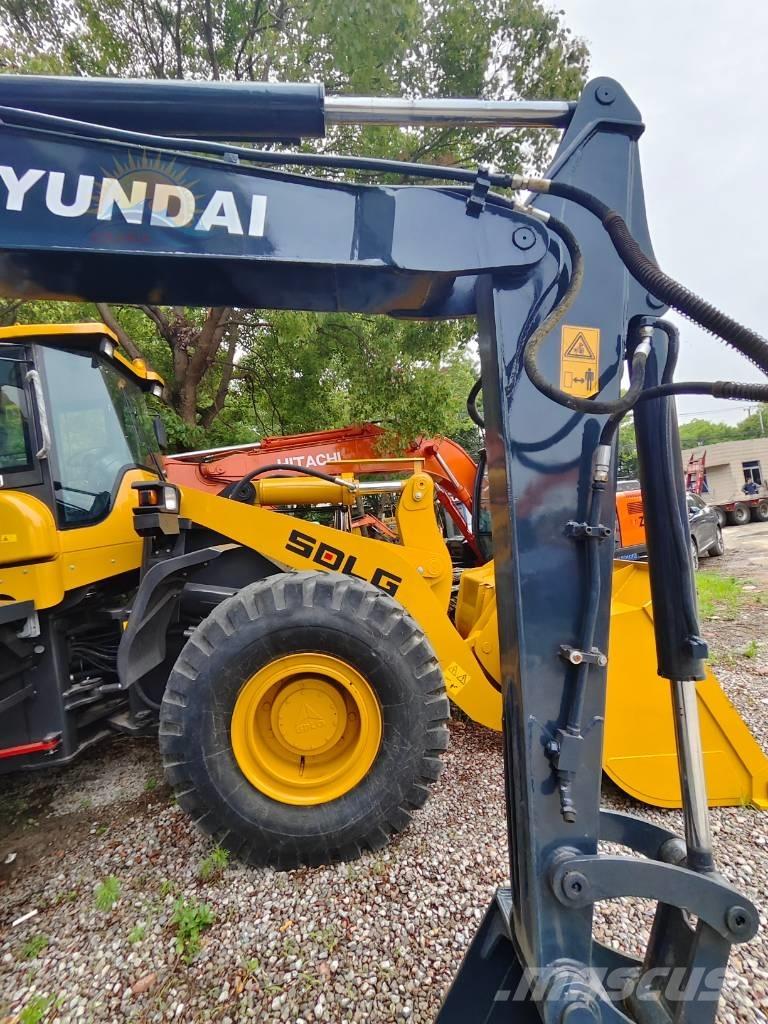 Hyundai R60 Excavadoras de ruedas