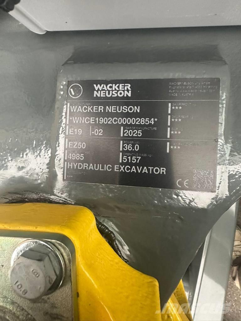 Wacker Neuson EZ 50 Miniexcavadoras