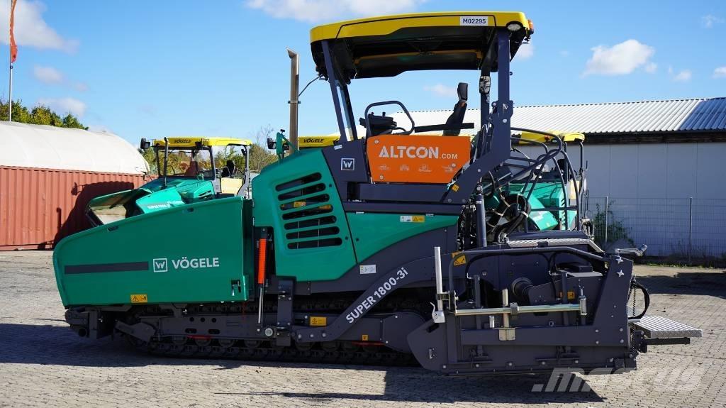 Vögele SUPER 1800-3I Asfaltadoras