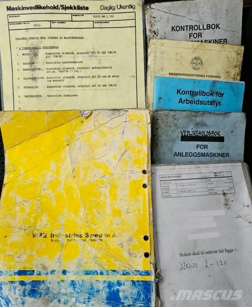 Volvo L 120 Cargadoras sobre ruedas