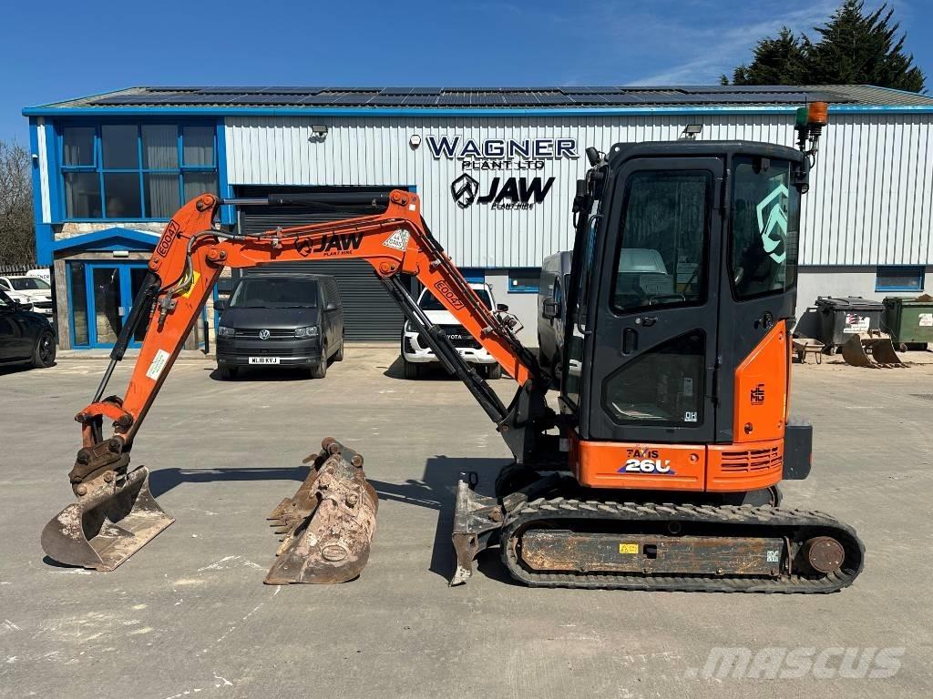Hitachi ZX 26 U-6 Miniexcavadoras