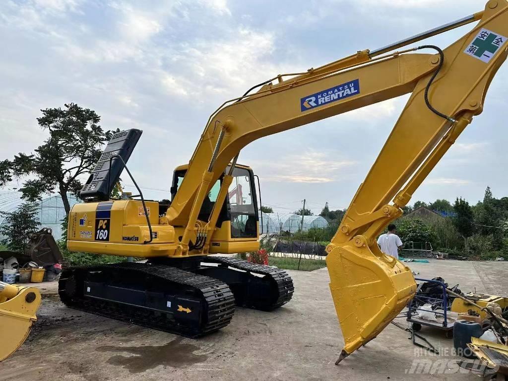 Komatsu PC 160 Excavadoras sobre orugas