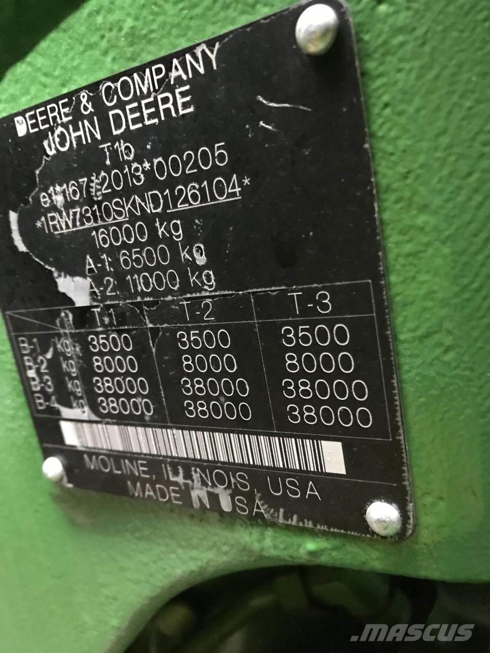 John Deere 7R 310 Tractores