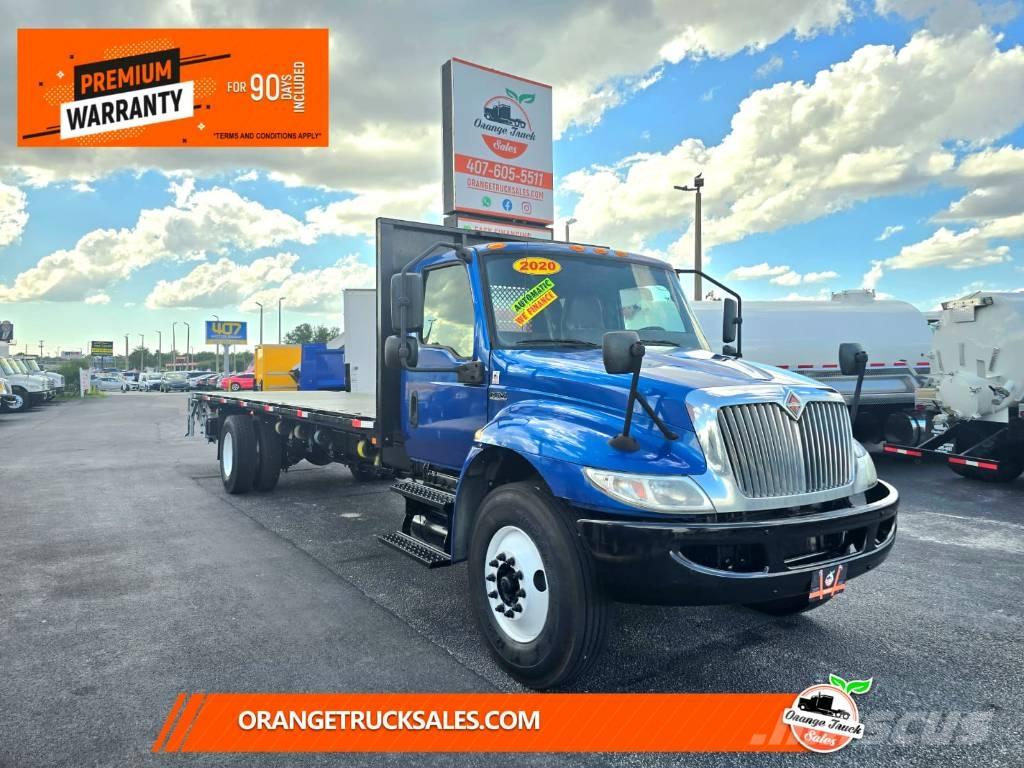 International MV607 Camiones de cama baja