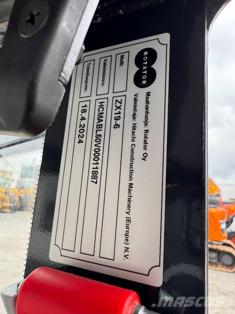 Hitachi ZX 19-6 CR Miniexcavadoras