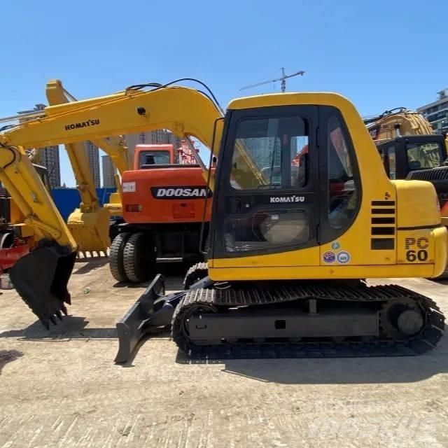 Komatsu PC60-7 Excavadoras sobre orugas