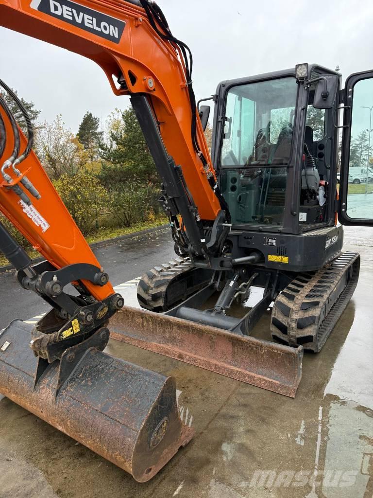 Doosan DX 55 RZ Excavadoras sobre orugas